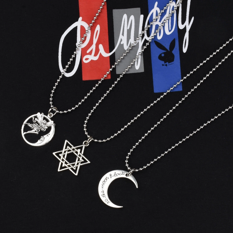 Wholesale All-match Simple and Cool Hip-hop Korean Necklaces