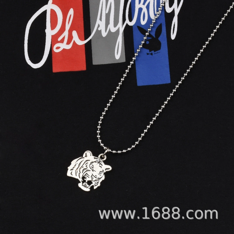 Wholesale All-match Simple and Cool Hip-hop Korean Necklaces