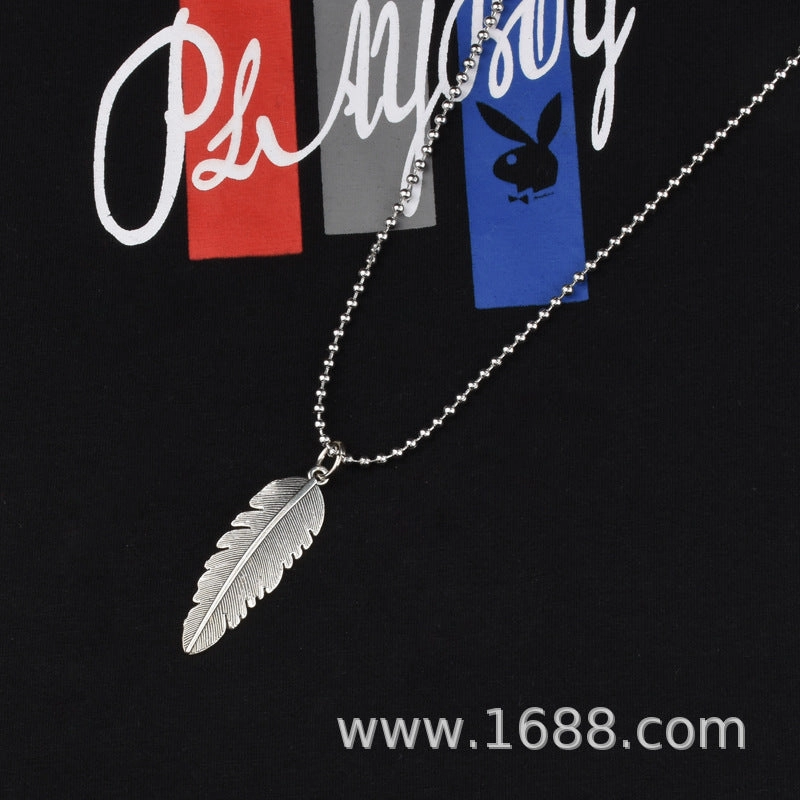 Wholesale All-match Simple and Cool Hip-hop Korean Necklaces