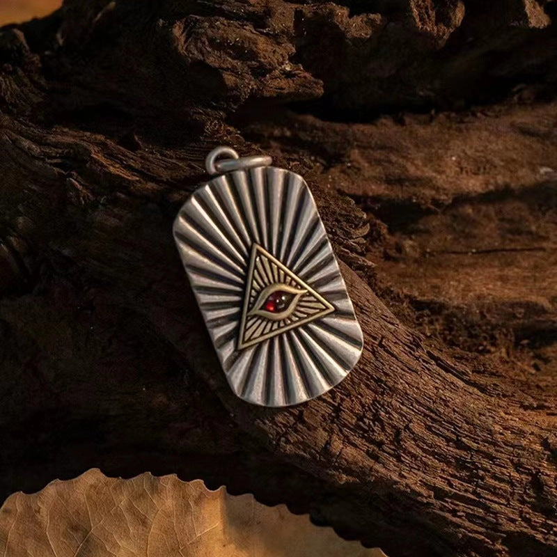 Wholesale All Seeing Eye Pendant Copper Necklaces