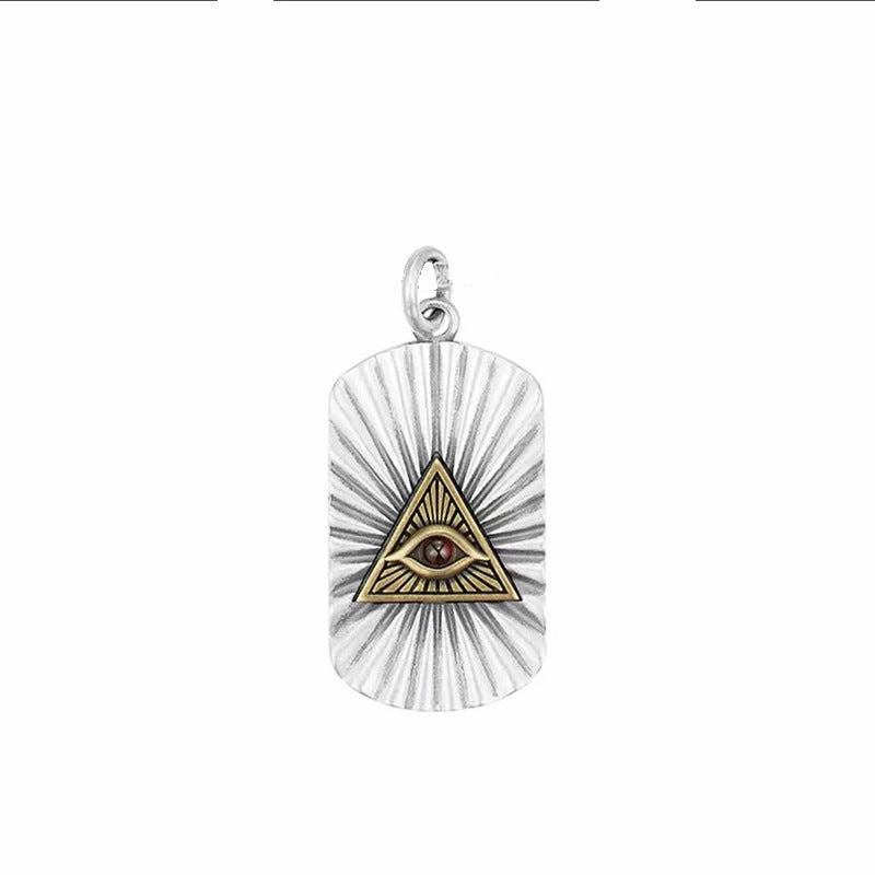 Wholesale All Seeing Eye Pendant Copper Necklaces