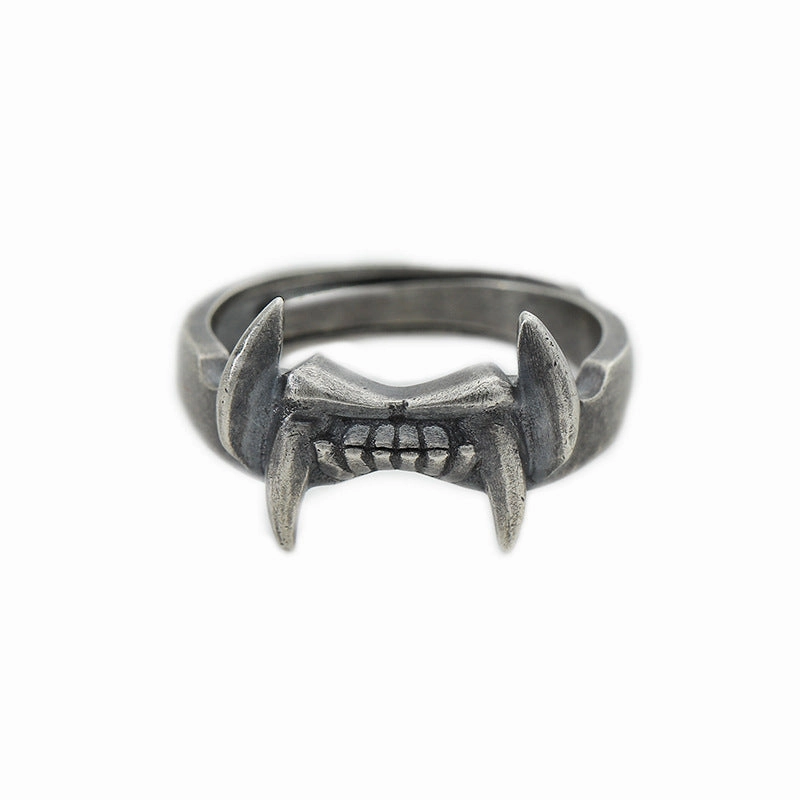 Wholesale Alloy Animal Tooth Ring