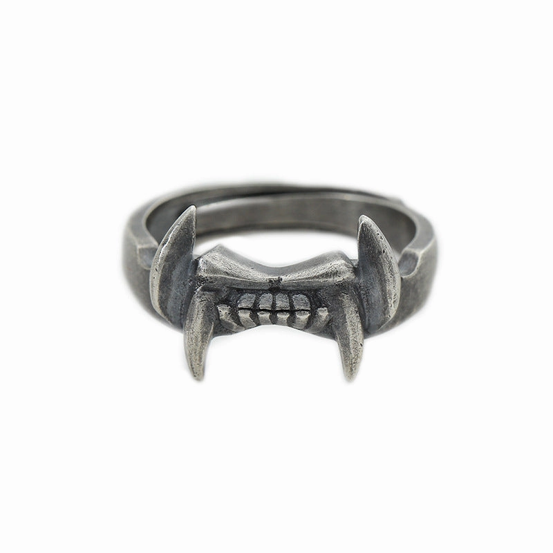 Wholesale Alloy Animal Tooth Ring