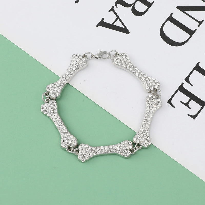 Wholesale Alloy Bone Shape Necklaces