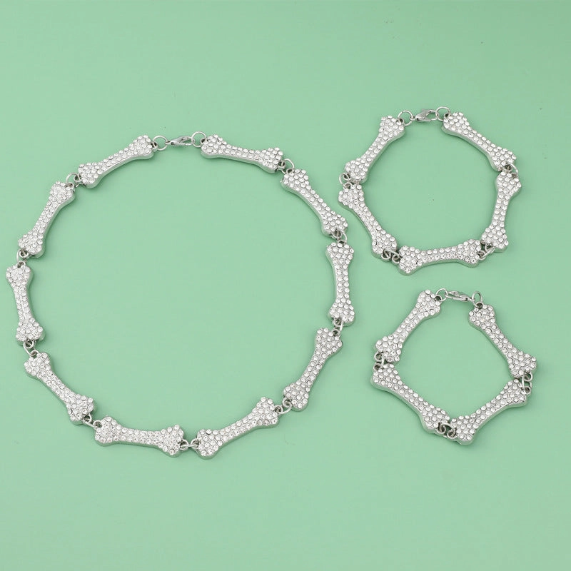 Wholesale Alloy Bone Shape Necklaces