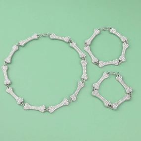 Wholesale Alloy Bone Shape Necklaces