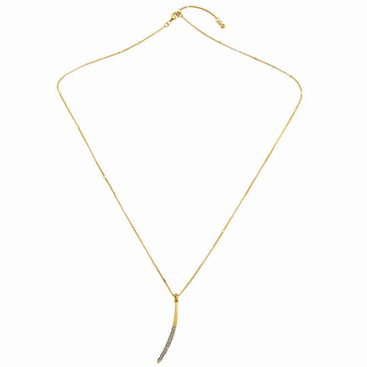Wholesale Alloy Crystal Flower Necklace