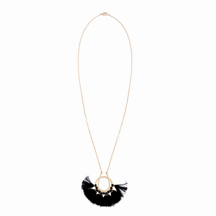 Wholesale Alloy Crystal Flower Necklace