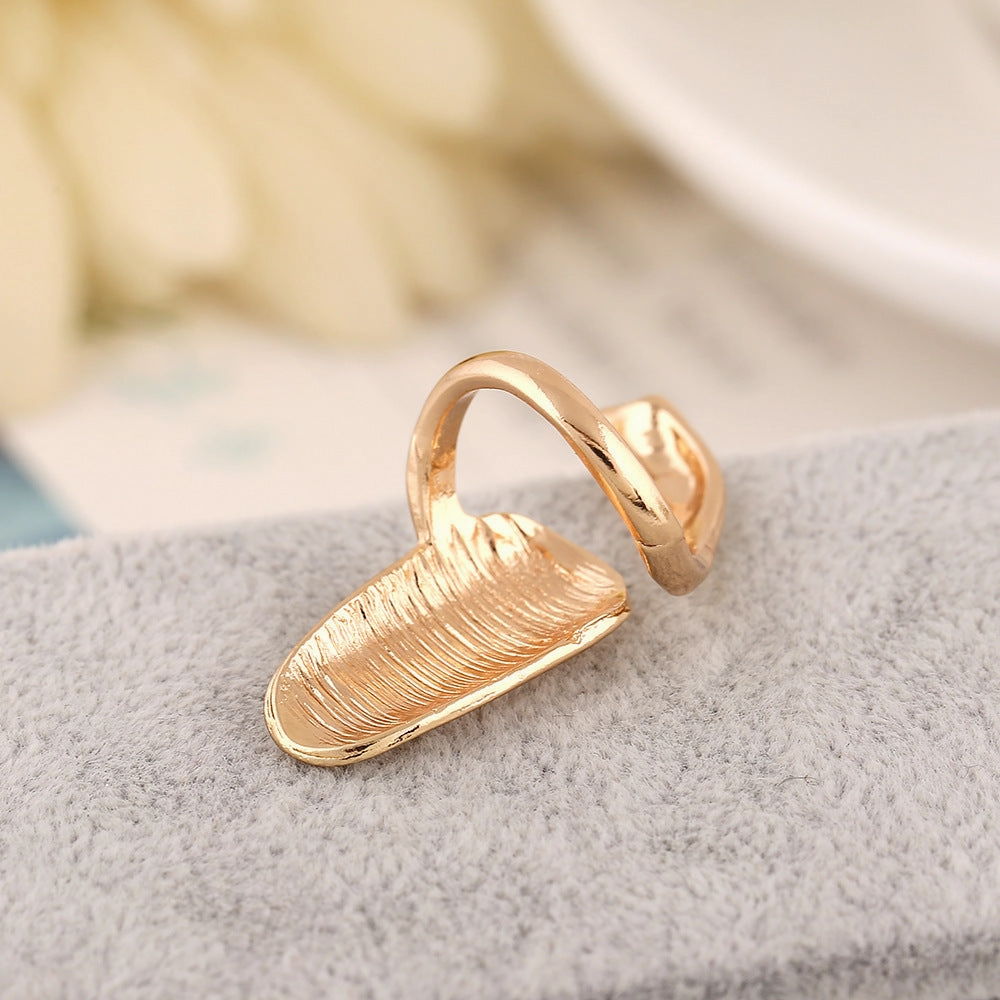 Wholesale Alloy Extension Nail Ring