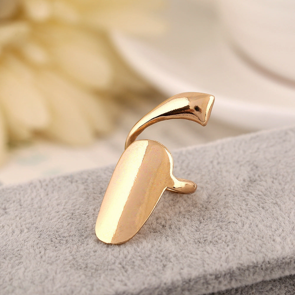 Wholesale Alloy Extension Nail Ring