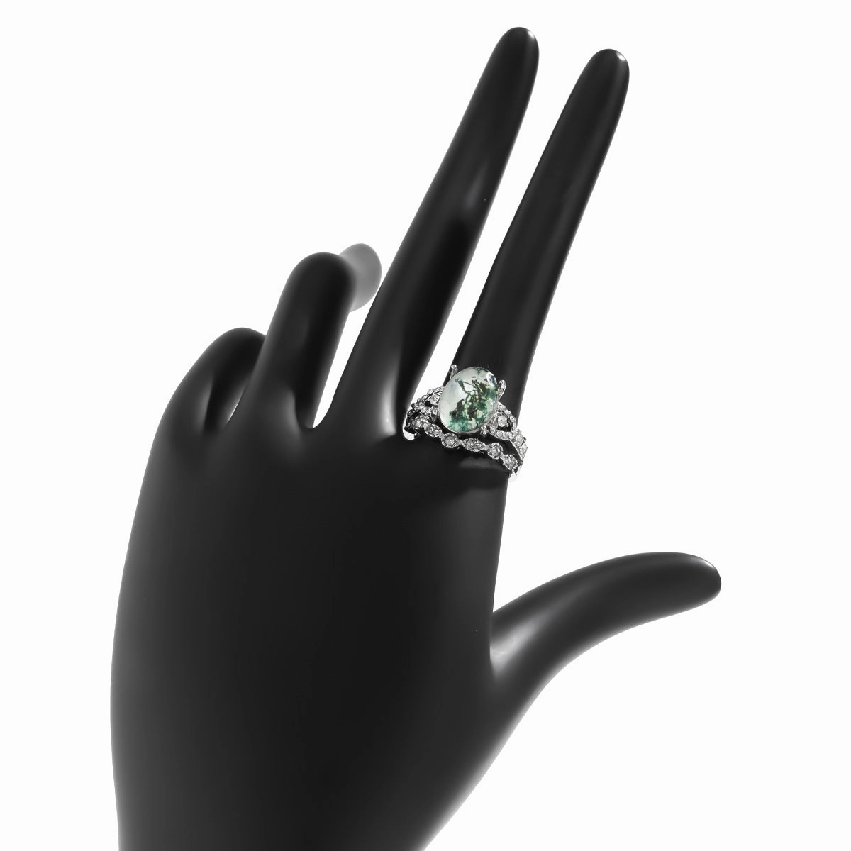 Wholesale Alloy Glass Rings