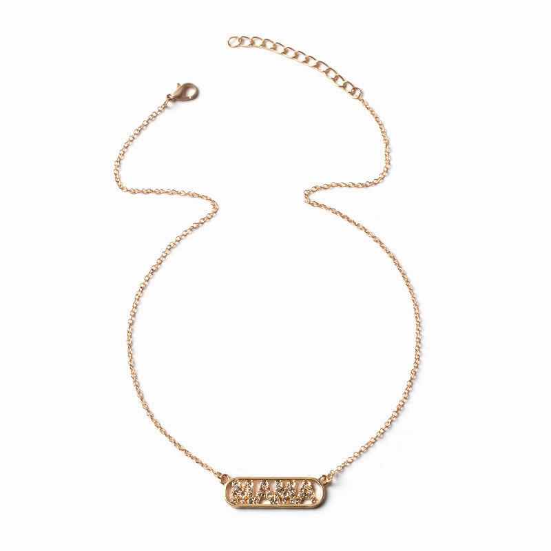 Wholesale Alloy Letter Mother Mama Necklace