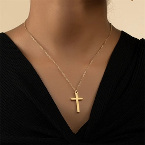 Wholesale alloy necklace niche temperament Joker clavicle chain