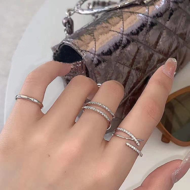 Wholesale Alloy Opening Adjustable Rings