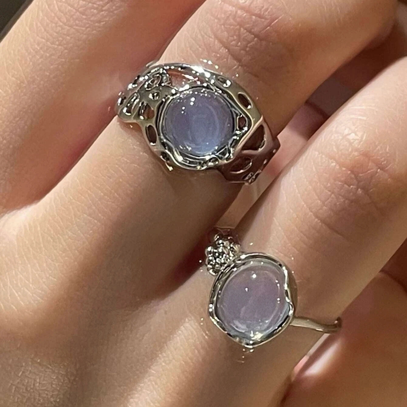 Wholesale Alloy Opening Adjustable Rings