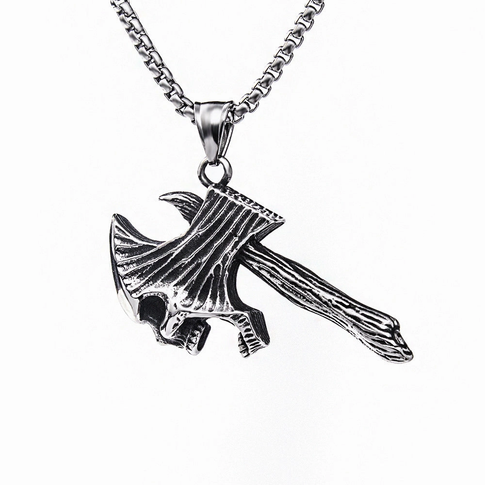 Wholesale Alloy Rock Love You Gesture Men's Pendant Necklace