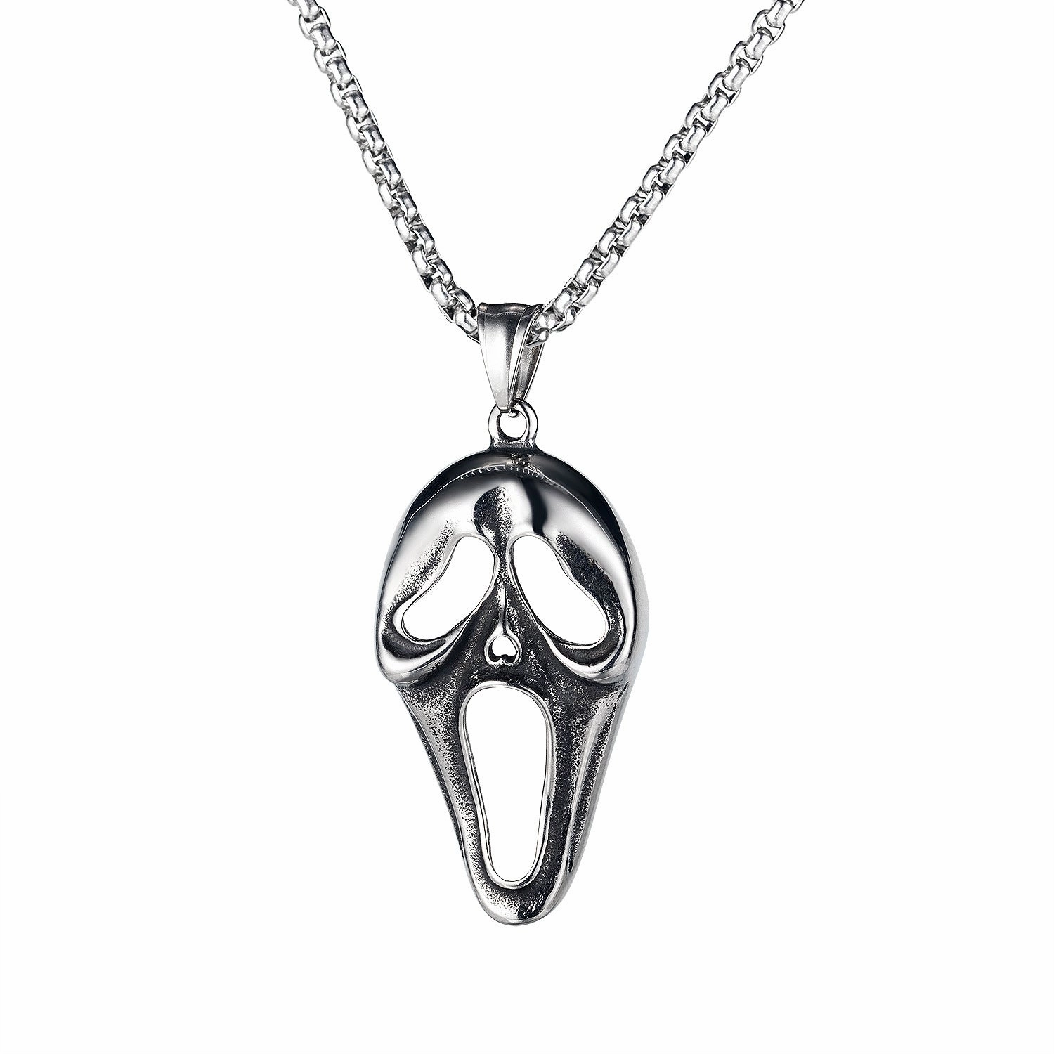 Wholesale Alloy Rock Love You Gesture Men's Pendant Necklace