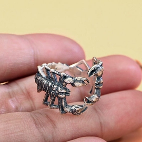 Wholesale Alloy Scorpion Rings for Men