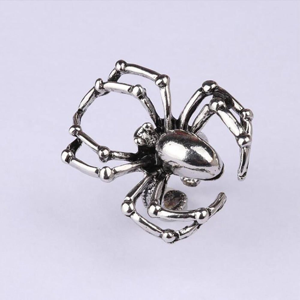 Wholesale Alloy Spider Shape Halloween Adjustable Ring