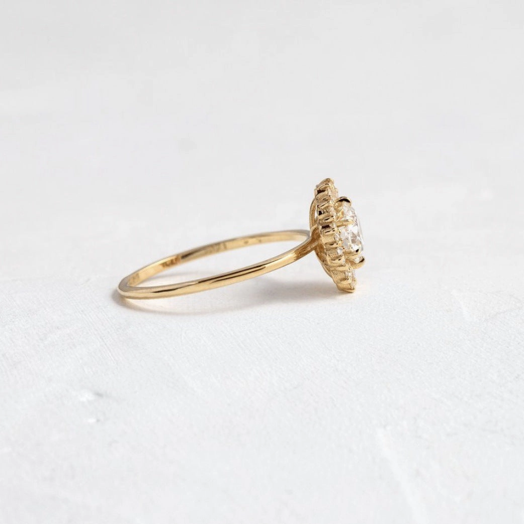 Wholesale Alloy Women's Zircon Rings