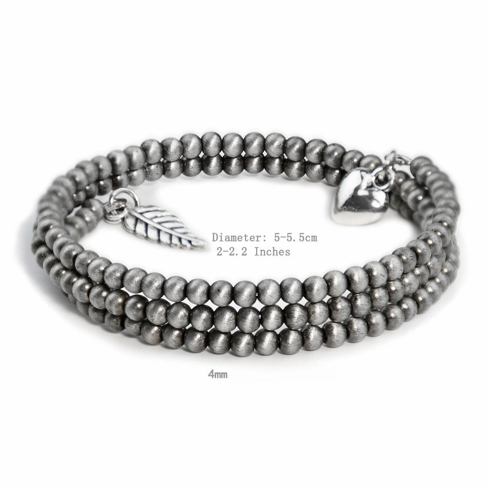 Wholesale Antique Tin Bracelets Retro Multi-layered Convergence
