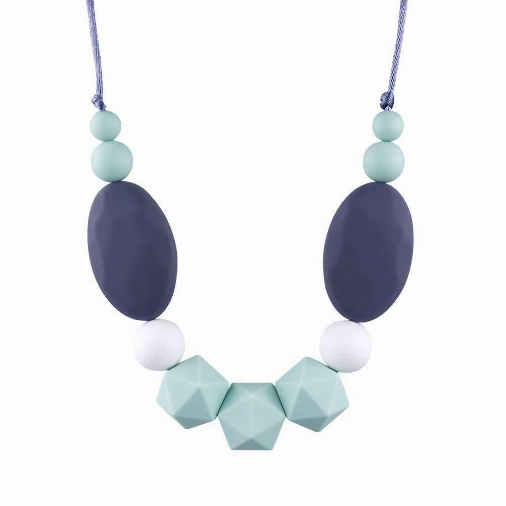 Wholesale Baby Molars Silicone Beads Necklaces