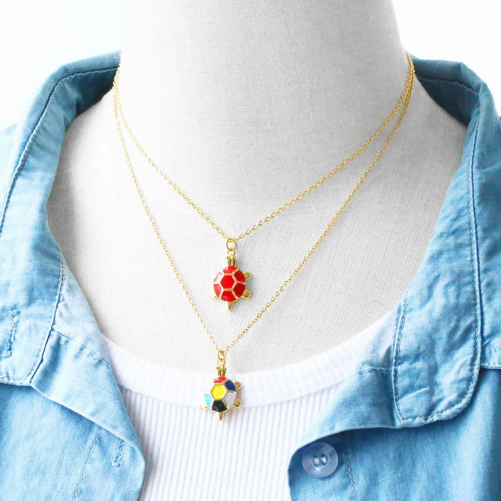 Wholesale Baby Turtle Copper Necklaces