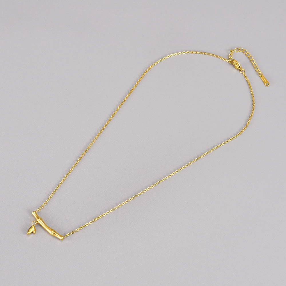Wholesale Bamboo Titanium Steel Necklaces