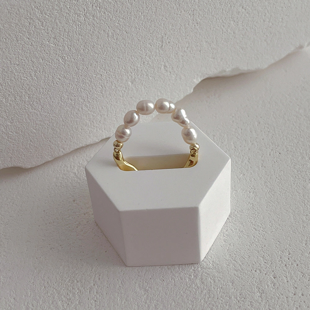 Wholesale Baroque Freshwater Pearl Rings