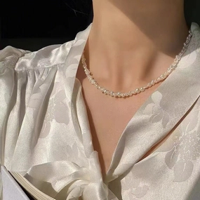Wholesale Baroque Shaped Freshwater Pearl Necklaces