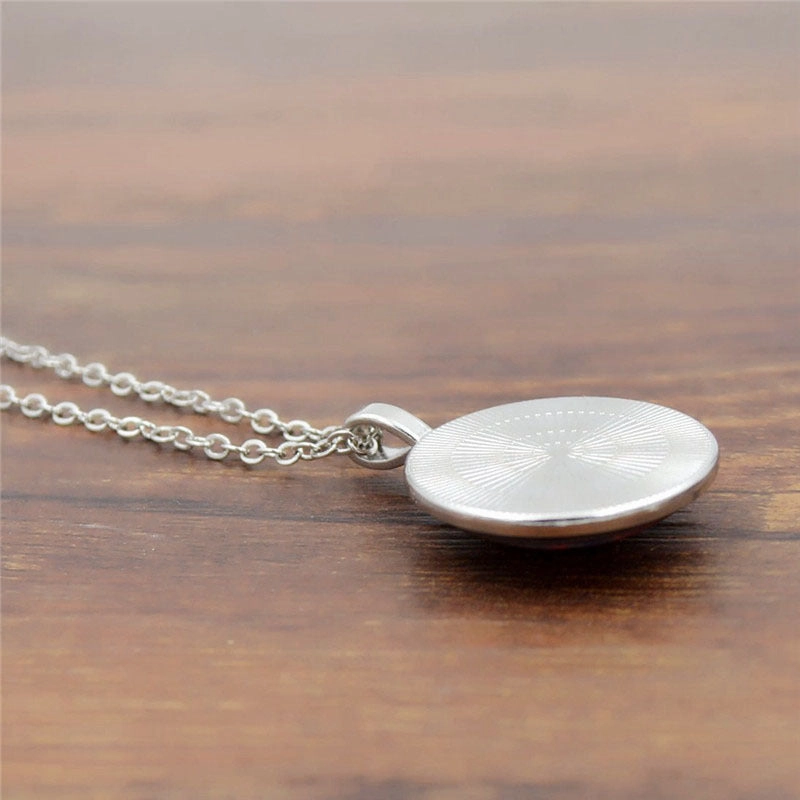 Wholesale Baseball Pattern Time Stone Alloy Necklaces