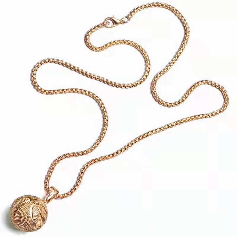 Wholesale Basketball Pendant Alloy Necklaces