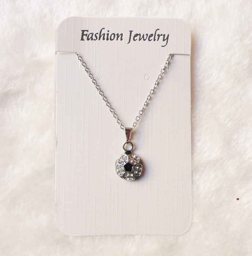 Wholesale Basketball Rugby Necklace Softball Pendant Necklaces