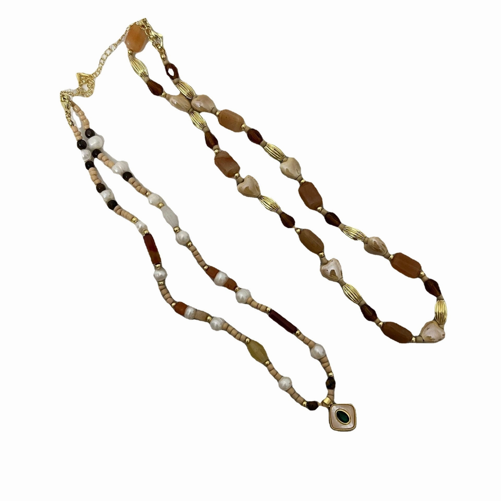 Wholesale Beaded Stacking Pearl Necklaces