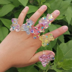 Wholesale Bear Resin Ring