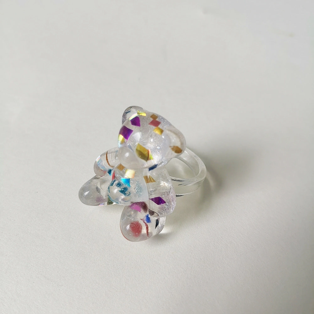 Wholesale Bear Resin Ring