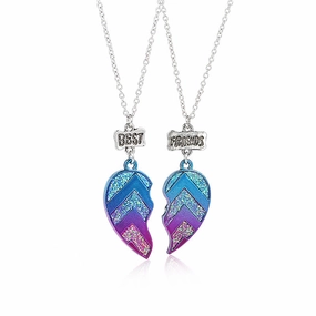Wholesale best friends Heart Necklaces set