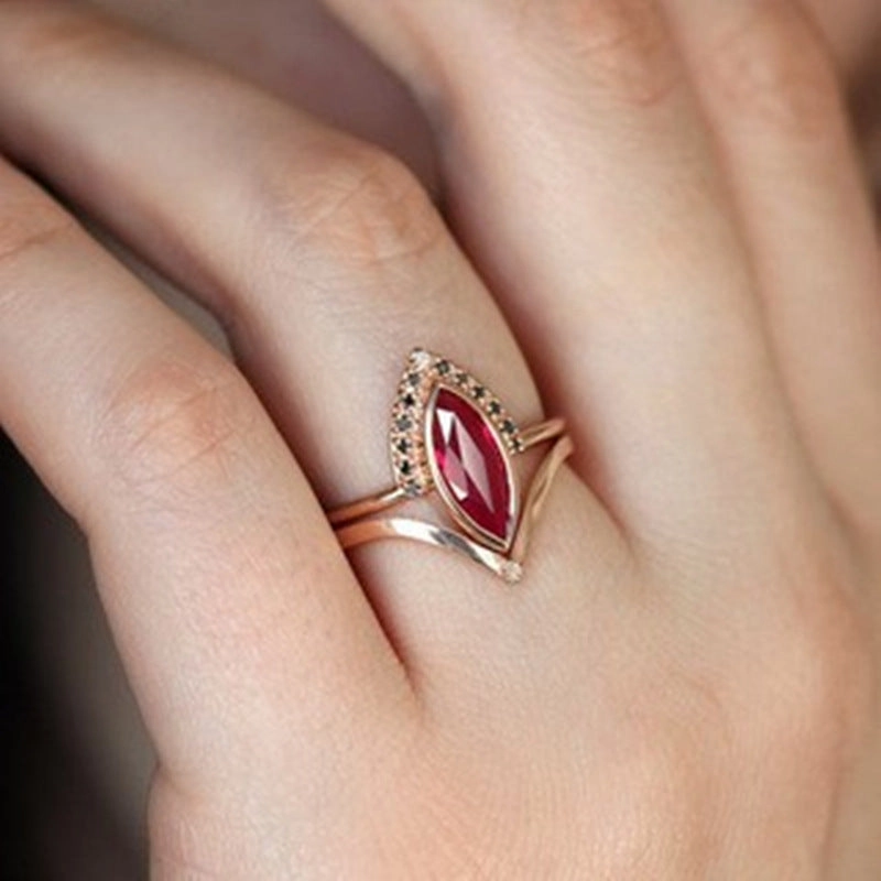 Wholesale Black Diamond Paved Alloy Rings
