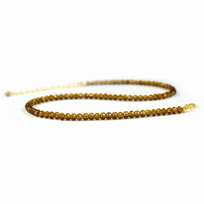 Wholesale Black Glass Synthetic Crystal Necklaces