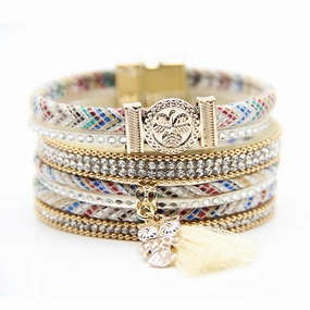 Wholesale Bohemian Ethnic Owl Skin Bracelets