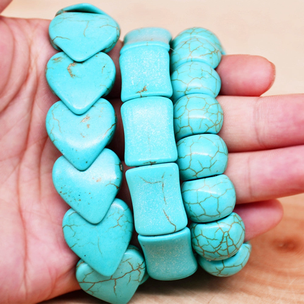 Wholesale Bohemian folk style handmade retro turquoise retro fashion bracelets