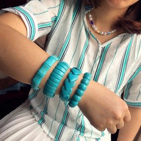 Wholesale Bohemian folk style handmade retro turquoise retro fashion bracelets