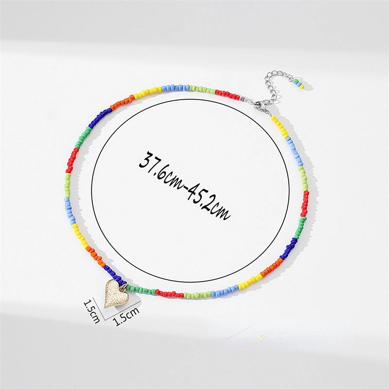 Wholesale Bohemian Love Butterfly Pearl Necklace