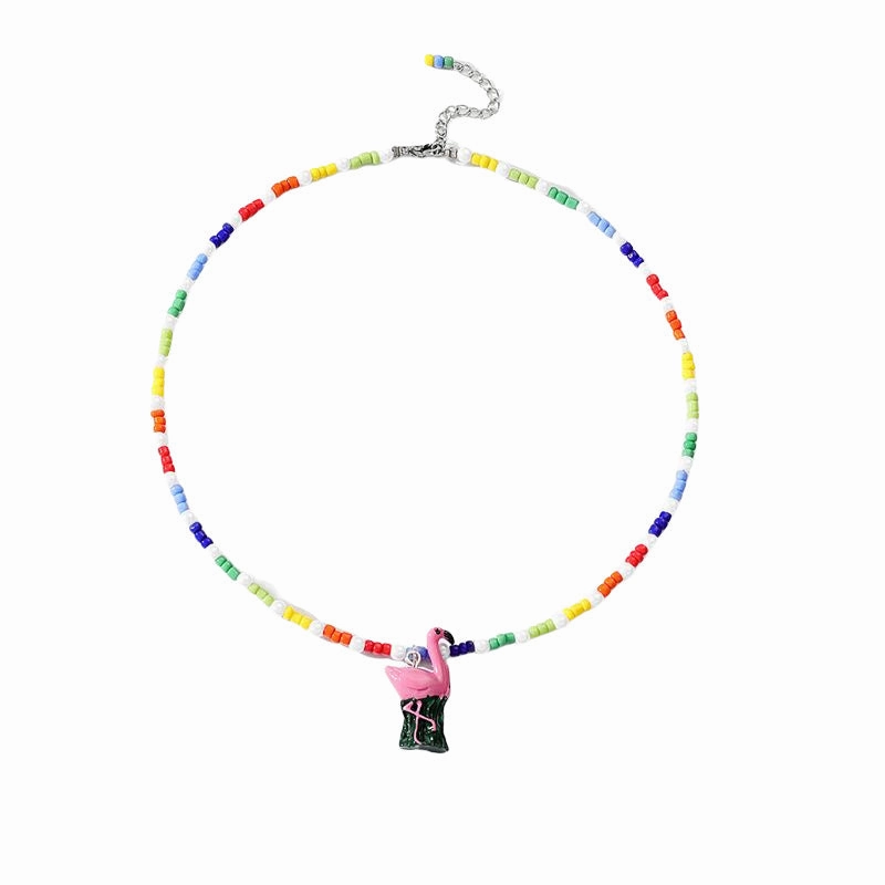 Wholesale Bohemian Love Butterfly Pearl Necklace