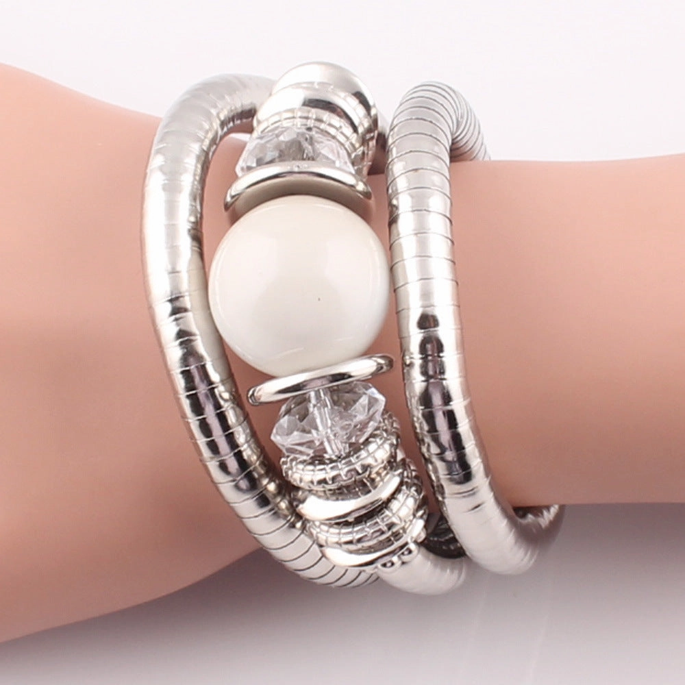 Wholesale Bohemian Multi-layer Turquoise Alloy Bracelets