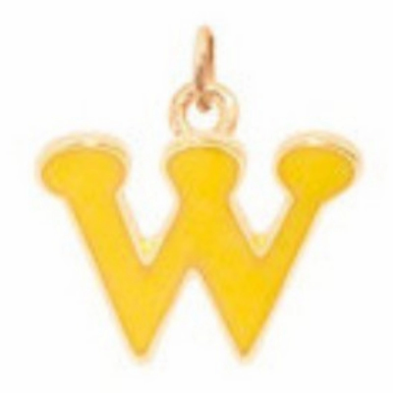 Wholesale Candy Colored Letter Titanium Steel Necklaces