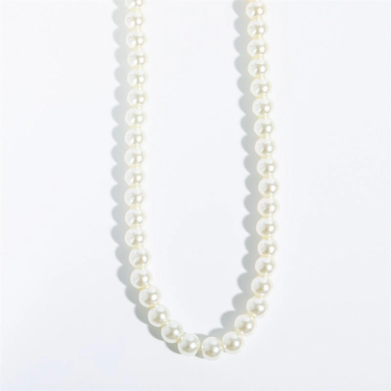Wholesale Candy Colored Letter Titanium Steel Necklaces