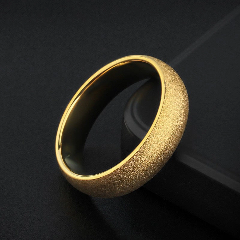 Wholesale Carbide Frosted Copper Rings