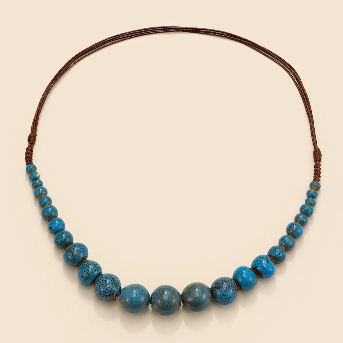 Wholesale Ceramic Gravel Colored Necklaces