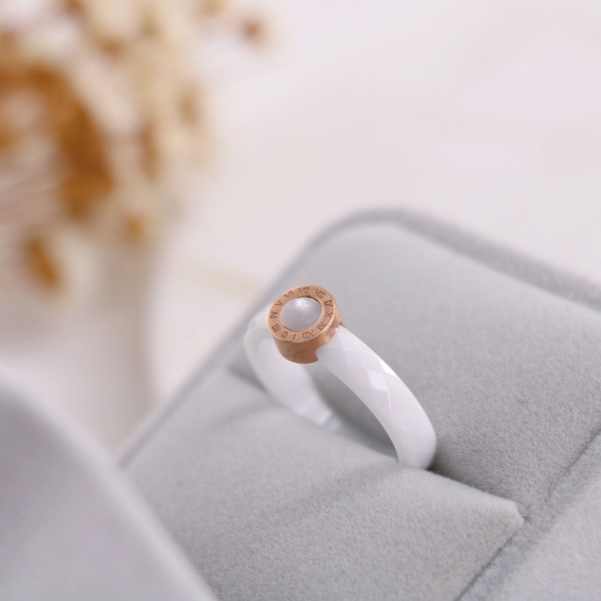 Wholesale Ceramic Roman Shell Rings